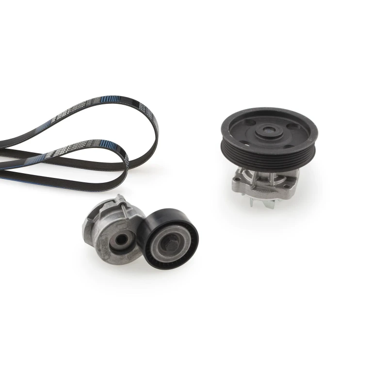 Image of GATES Water Pump + V-Ribbed Belt Kit GATES KP36PK1320
