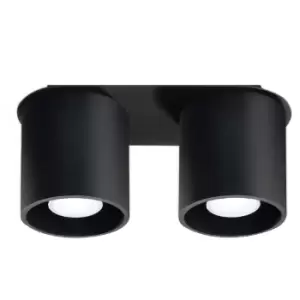 Image of Sollux Plafond Orbis 2 Black