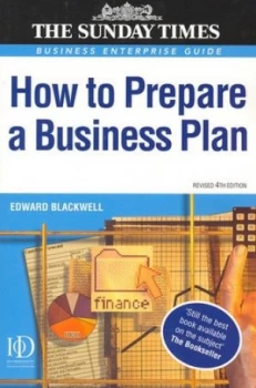 Image of How to Prepare a Business Plan by Edward Blackwell Book