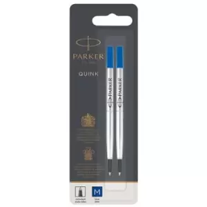 image of Parker 1950327 pen refill Medium Blue 2 pc(s)