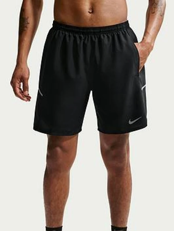 Image of Nike Mens Miler 7 Performance Running Shorts - Black Male XL