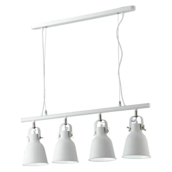 Image of Fan Europe Lighting - Fan Europe Legend - Bar Ceiling Dome Pendant, White, Nickel, E27