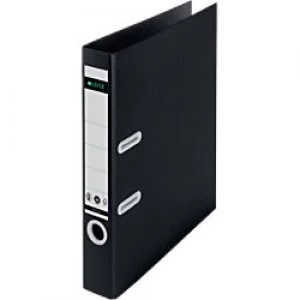 Image of Leitz Lever Arch File Recycle 80 mm Card Black