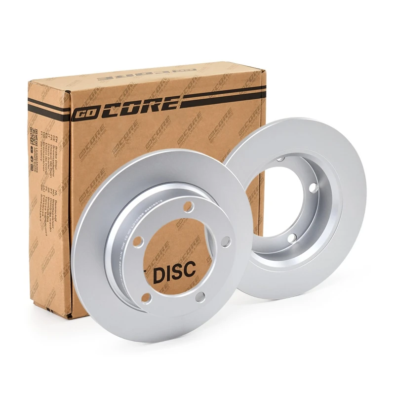 Image of goCORE GCH20922 Brake disc Front Axle, Solid, Cast Iron Cast Iron Brake Disc (82)