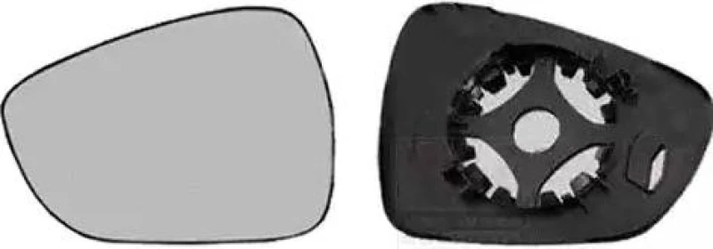 Image of VAN WEZEL 0952837 Wing Mirror Glass * HAGUS * Left Mirror Glass,outside mirror (1914)