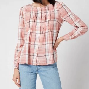 Image of Barbour Womens Barrier Top - Multi Check - UK 10