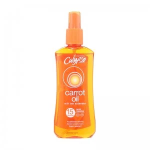 image of Calypso Carrot Oil Spray SPF 15 With Tan Extender 200ml