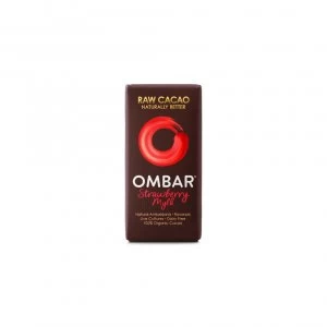 image of Ombar Strawberries & Cream Bar 35g x 10