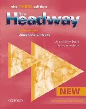 Image of New Headway Elementary Third Edition Workbook With Key by Liz Soars