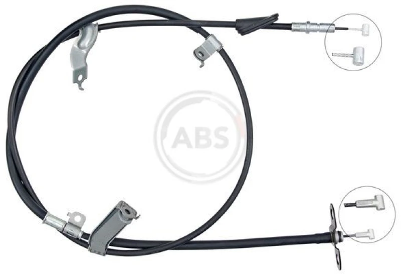 Image of A.B.S. Handbrake cable A.B.S. K10233