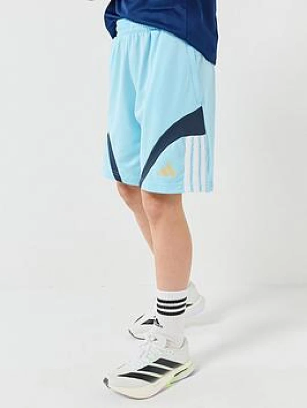 Image of Children's shorts adidas House Of Tiro Bleu Unisex 11/12 ans