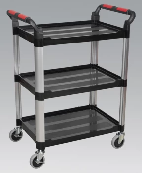 image of Sealey CX309 Workshop Trolley 3-Level Composite