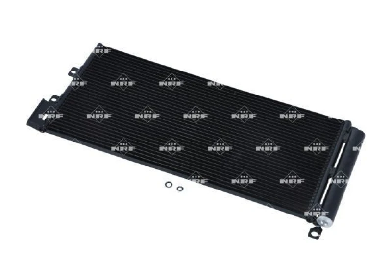 Image of NRF 350332 Condenser EASY FIT, with seal ring, with nitrogen filling Aluminium Condenser,air conditioning (448)