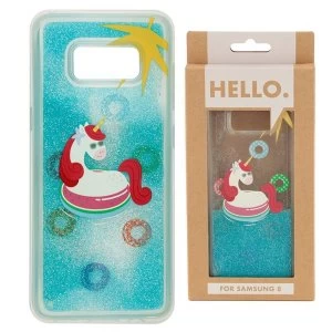 image of Tropical Vacation Vibes Unicorn Samsung 8 Phone Case