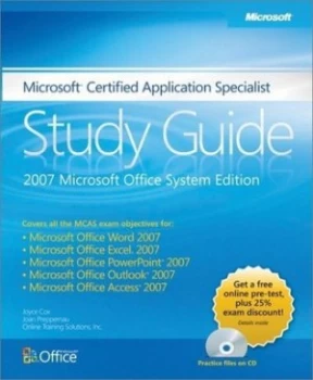 Image of Microsoft Certified Application Specialist Study Guide by Online Training Solutions Inc Book