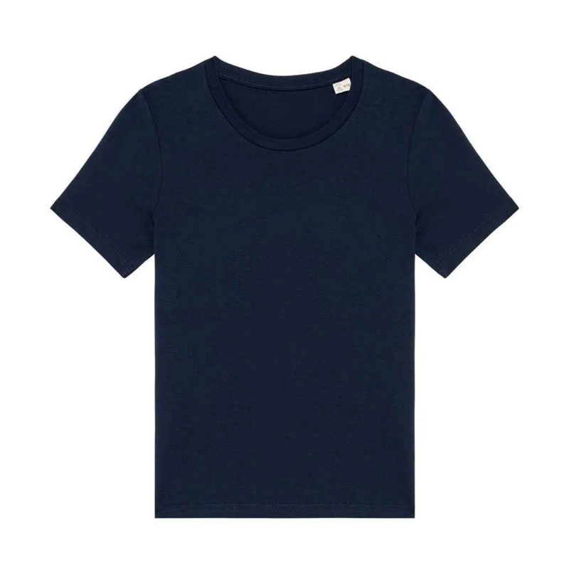 Image of Native Spirit Plain Dark Red T-Shirt in Navy Size: 4-6 Years Navy Unisex 4-6 Years