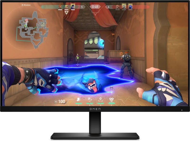Image of HyperX OMEN 24.5" Full HD 360Hz Gaming Monitor with FreeSync Premium and NVidia G-Sync - Black