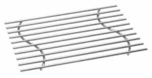 Image of Chrome Plated Deluxe Heavy Duty Trivet 45x30cm, Tagged
