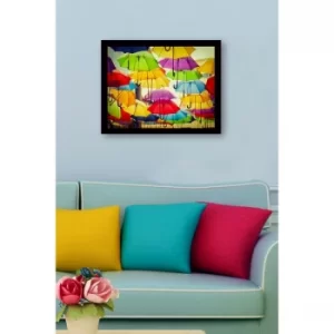 Image of SC0815 Multicolor Decorative Framed MDF Painting