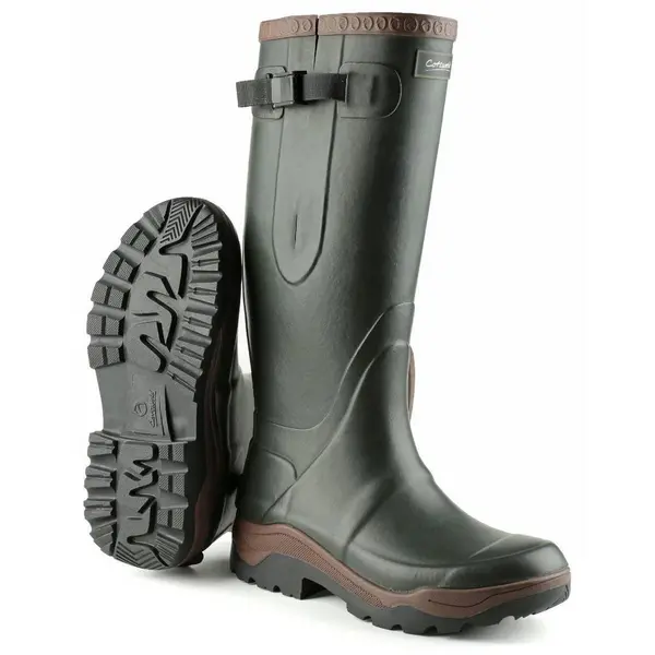 image of Cotswold Mens Compass Neoprene Wellington Wellies Boots - UK 12 / EU 46