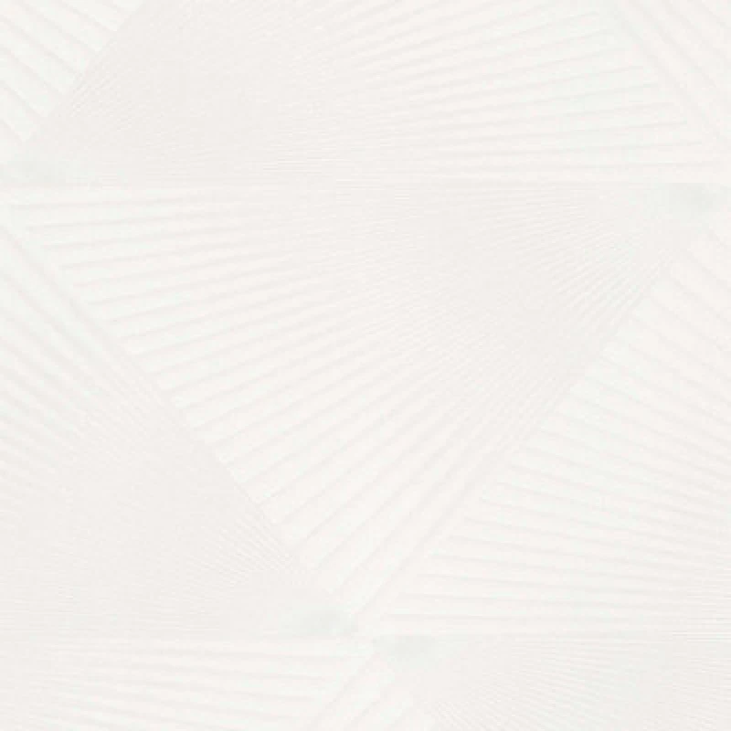 Image of Erismann Wallpaper Erismann In Style Opulent 3D Effect Geometric White Satin Finish Vinyl Wallpaper White