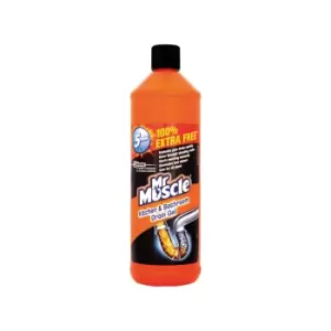 Image of Mr Muscle - Max Drain Unblocker Kitchen & Bathroom 1L