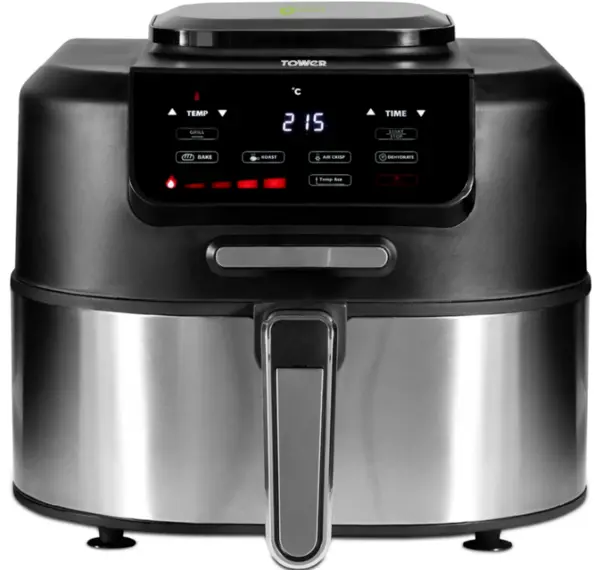 Image of Tower Vortx T17131 1700W 5.6L Smokeless Grill Air Fryer