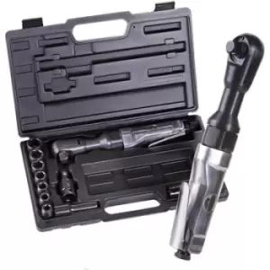 Image of Aerotec Pneumatic forward/reverse ratchet 1/2 (12.5 mm) 6.3 bar incl. case