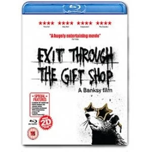 image of Exit Through The Gift Shop (Banksy) Rental Bluray