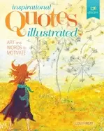 Image of inspirational quotes illustrated art and words to motivate