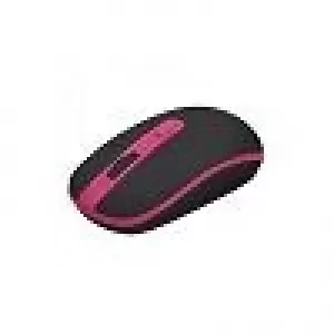 Image of Approx APPWMVBP Wireless Optical Mouse, 800 - 1600 DPI, Nano USB, Black & Pink
