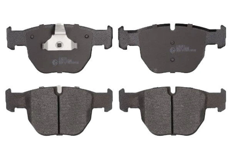 Image of SWAG 22 11 6121 Brake pad set Front Axle, prepared for wear warning indicator, with piston clip Brake Pad Set,disc brake (402)