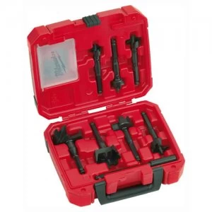 image of Milwaukee 7 Piece Contractors Self Feed Wood Drill Bit Set