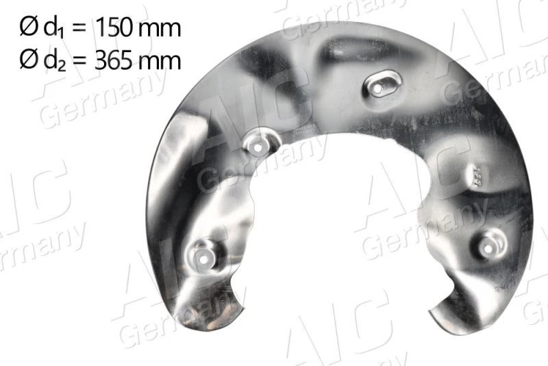 Image of Brake disc backing plate AIC 56400