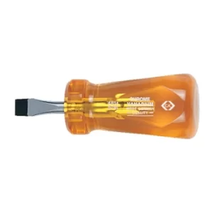 image of CK Tools T4814 25 HD Classic Stubby Screwdriver Slotted 6.5x25mm