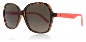 image of Tommy Hilfiger TH1490/S Sunglasses Dark Havana 086IR 54mm