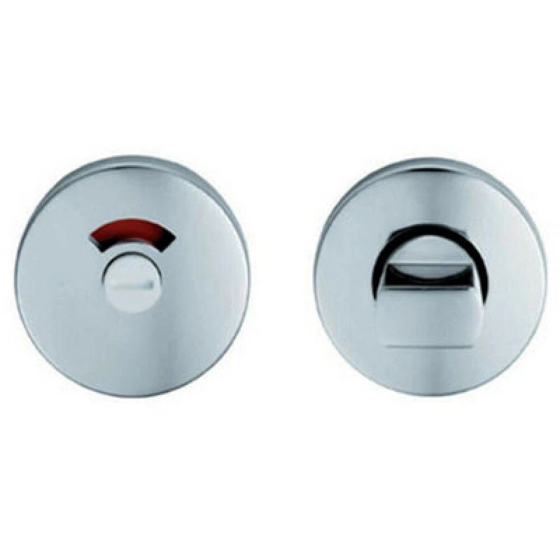 Image of Loops Thumbturn Lock And Release Handle With Indicator Polished Anodised Aluminium Multi unisex