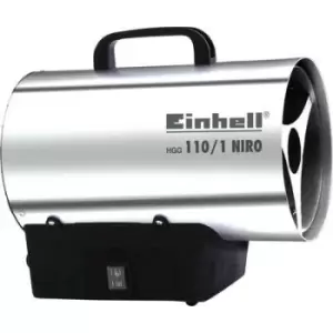 Einhell HGG 110/1 Niro (DE/AT) Hot air blower 10 kW, 30 W Silver - main image