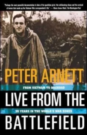 Image of Live from the battlefield by Peter Arnett