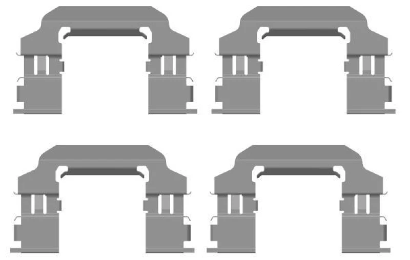 Image of Brake pad fitting kit TEXTAR 82557400