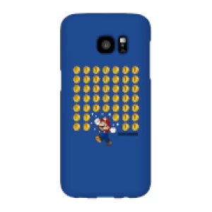 image of Nintendo Super Mario Coin Drop Phone Case - Samsung S7 Edge - Snap Case - Gloss