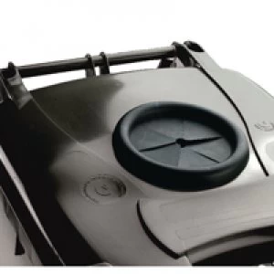 Image of Slingsby Wheelie Bin 140L With Bottle Bank Aperture and Lid Lock Grey 376847
