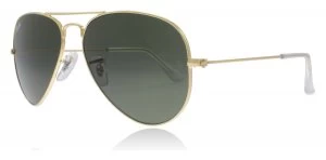Image of Ray-Ban RB3025 Sunglasses Gold W3234 55mm
