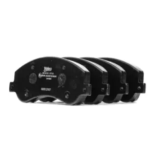 Image of VALEO Brake pad set 301816 Brake pads,Brake pad set, disc brake FORD,TRANSIT MK-7 Kasten,TRANSIT MK-7 Bus,TRANSIT MK-7 Pritsche/Fahrgestell