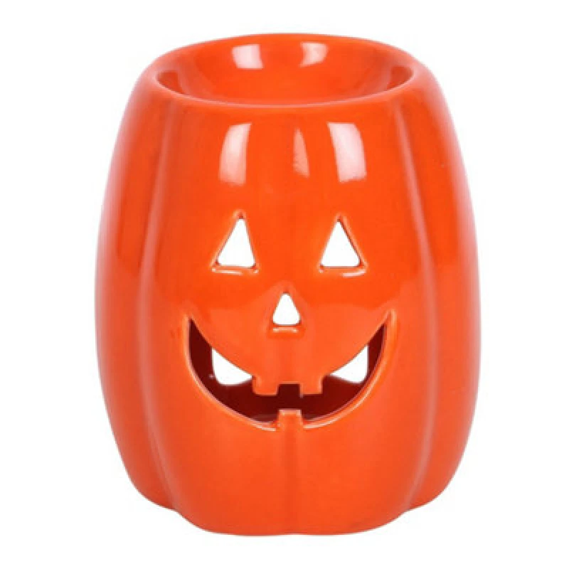Image of Something Different Something Different Jack-o-Lantern Oil Burner in Orange Orange One Size Unisex 5063425480449