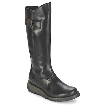 image of Fly London MOL 2 womens High Boots in Black