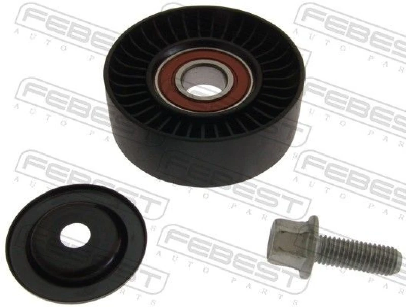 Image of FEBEST 2287-CER Tensioner Pulley Tensioner Pulley,v-ribbed belt (310)