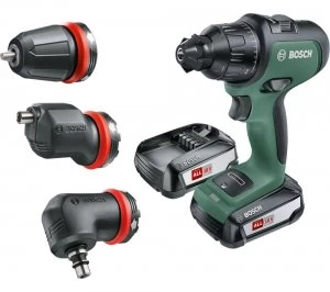 image of Bosch AdvancedImpact 18 Cordless Combi Drill with 2 Batteries