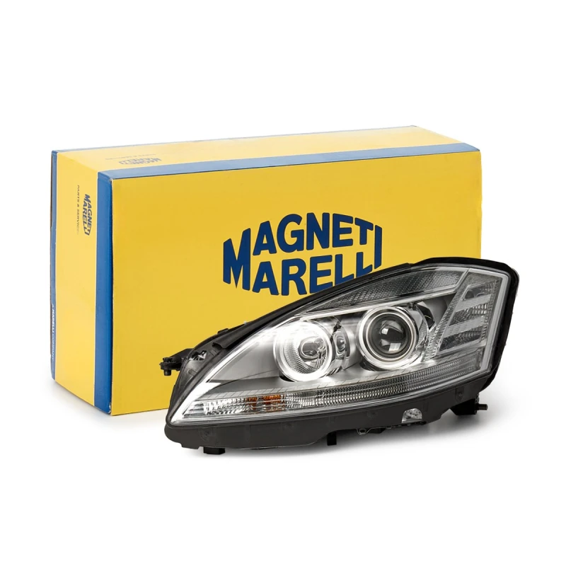 Image of MAGNETI MARELLI 711307023710 Headlights H7, Left, with bulbs, Bi-Xenon Headlight (259)