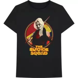 Image of The Suicide Squad - Harley Framed Unisex XX-Large T-Shirt - Black